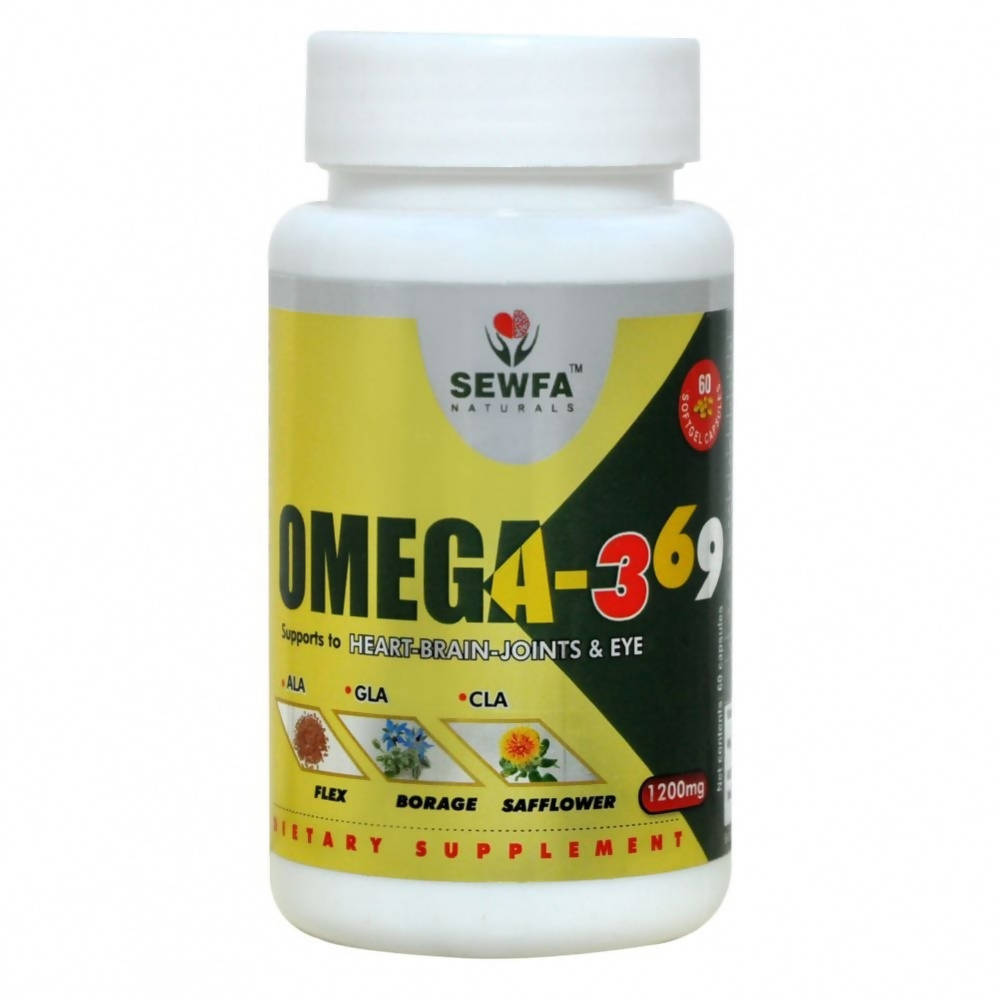 Sewfa Naturals Omega - 369 Capsules - Distacart
