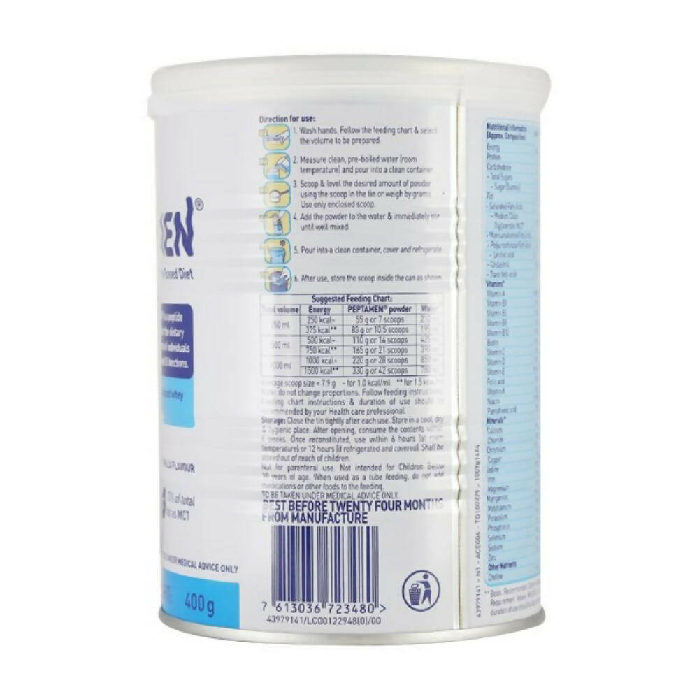 Nestle Peptamen Peptide Based Diet Powder - Distacart
