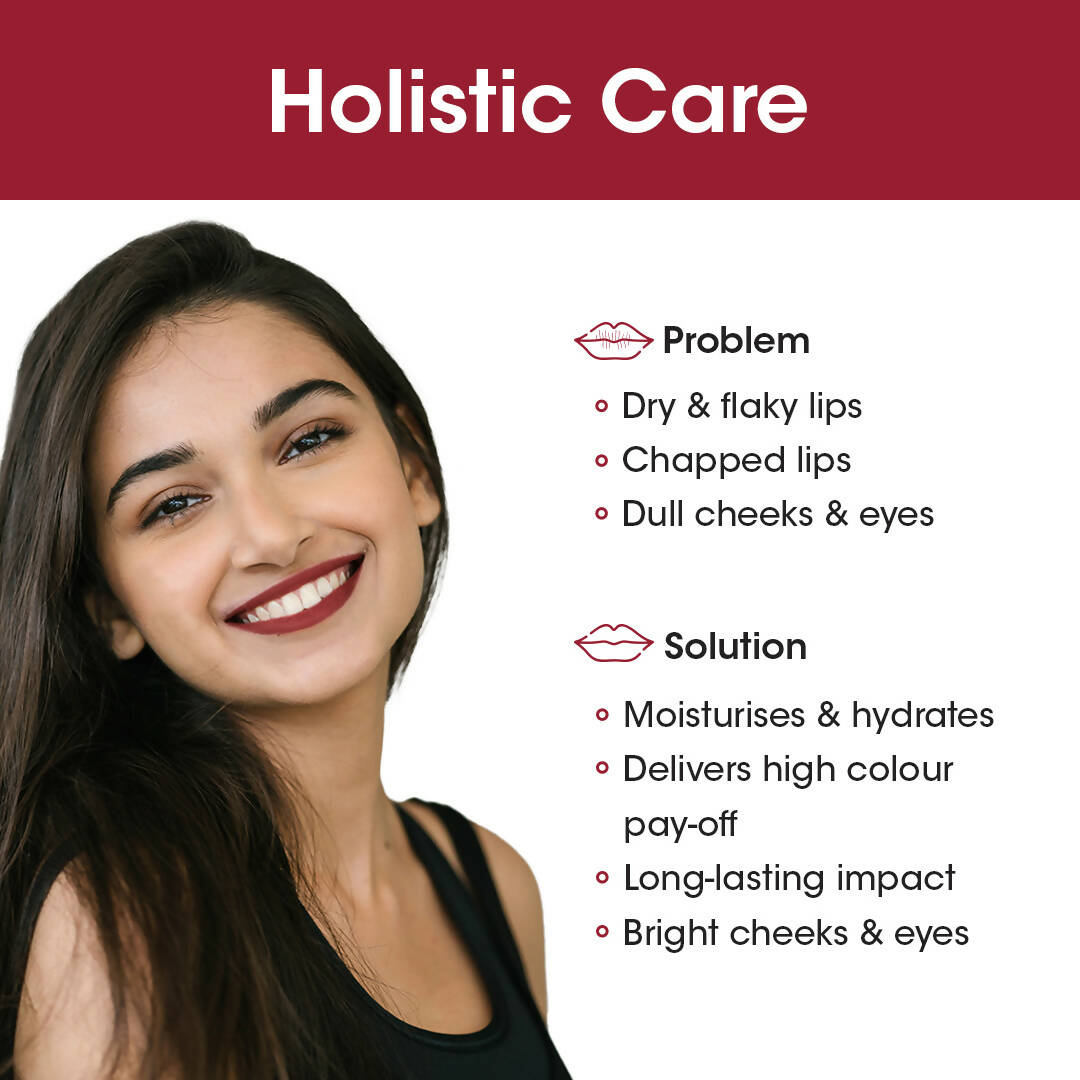 TAC - The Ayurveda Co. Retro Red Lip, Cheek & Eye Tint - Distacart