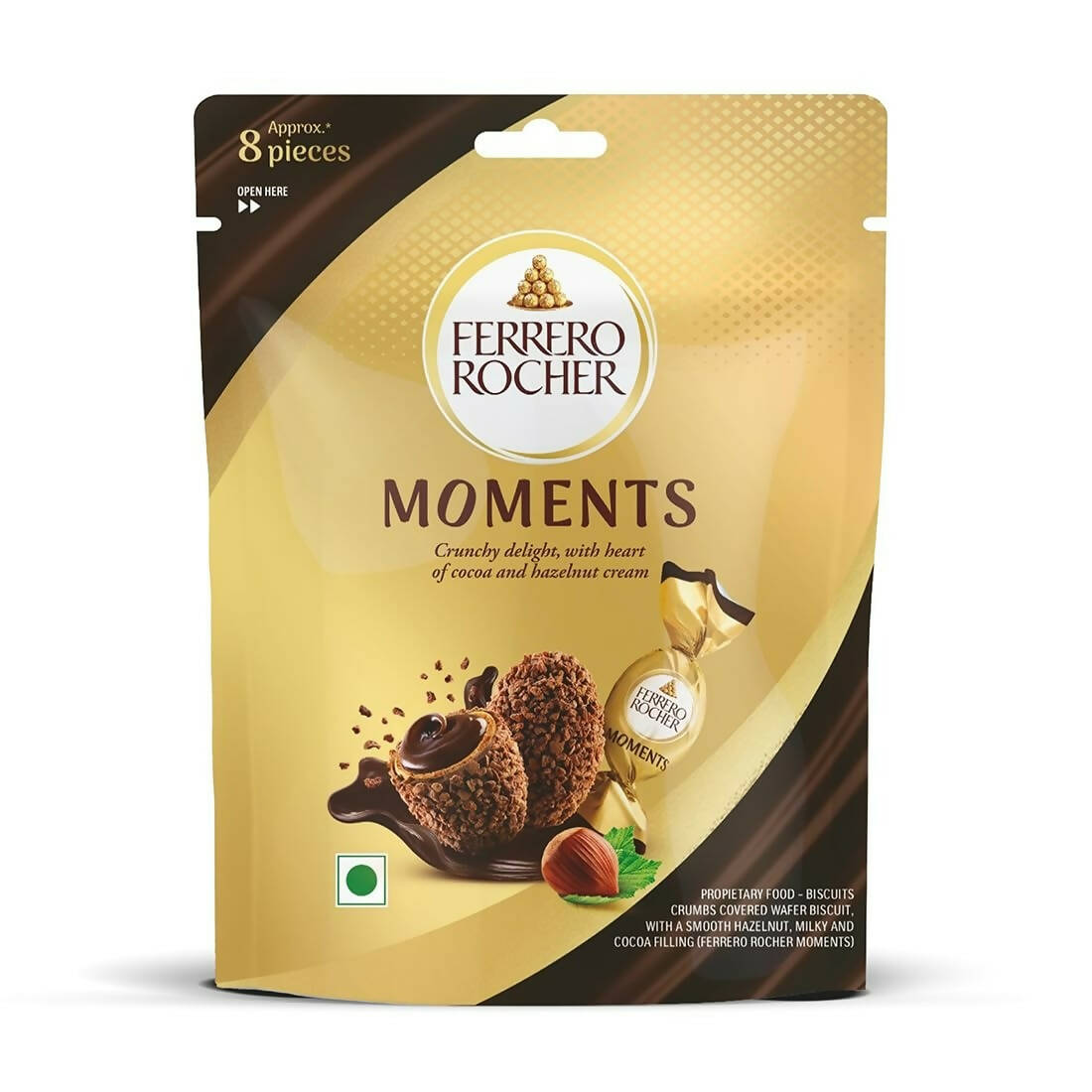 Ferrero Rocher Moments 8 pralines - Distacart