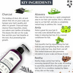 Thumbnail for Glamveda Charcoal Shampoo Anti Dandruff & Healthy Hydration