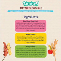 Thumbnail for Timios Assorted Organic Baby Cereal Ingredients