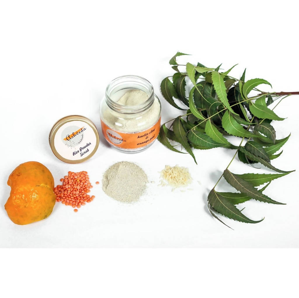 Keshananda Ashveda Rice Powder Scrub - Distacart