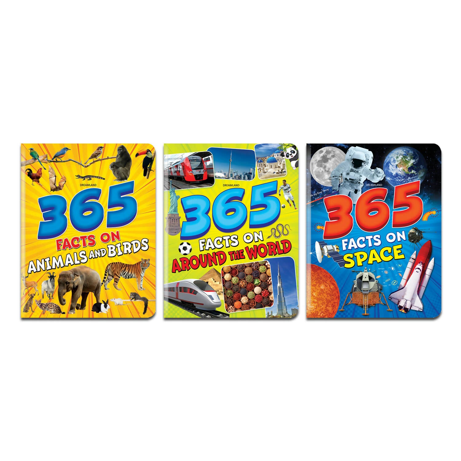 Dreamland 365 Facts Series - (A set of 3 Books) - Distacart