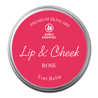 Korus Essential Rose Lip & Cheek Tint Balm - Distacart