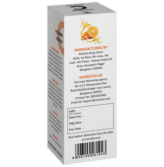 Vanalaya Vitamin C Serum - Distacart