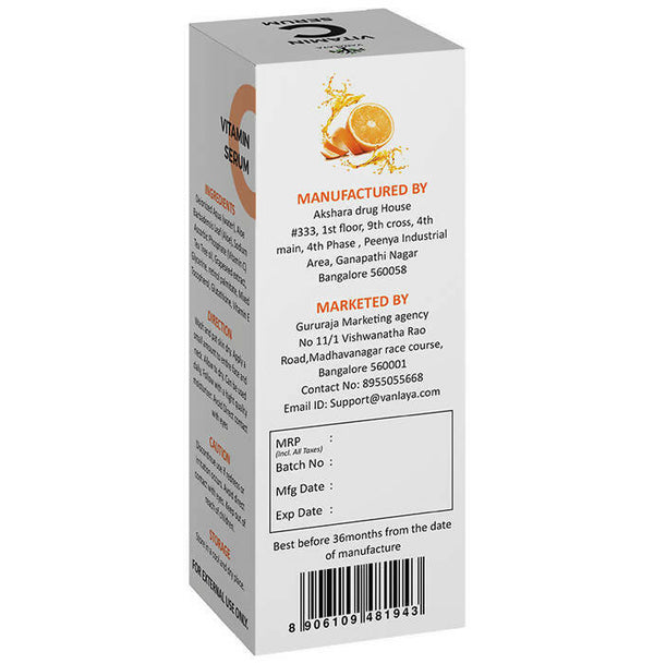 Vanalaya Vitamin C Serum - Distacart