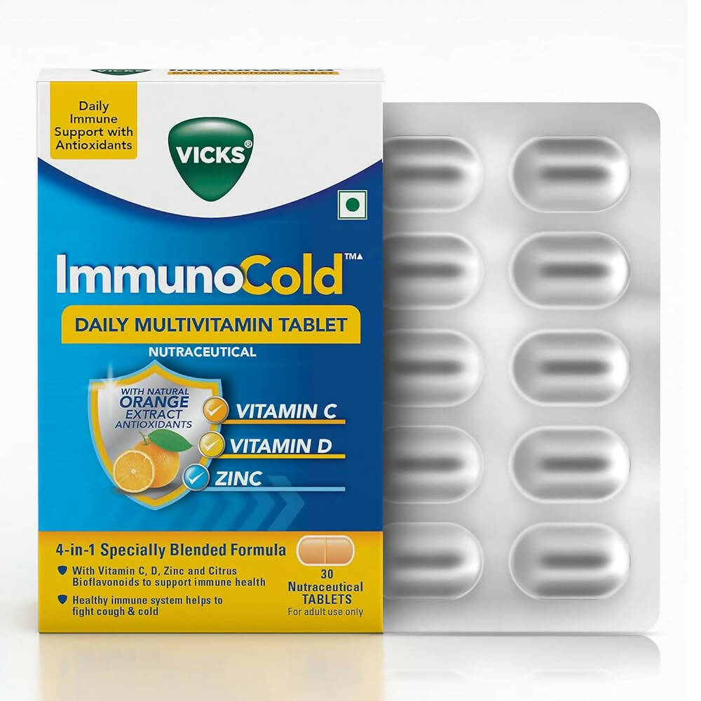 Vicks ImmunoCold Daily Multivitamin Tablets - Distacart