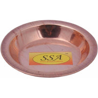 Thumbnail for Handmade Pure Copper Kalash Lota With Lid Copper Kalash  (Height: 6.5 inch, Brown) - Distacart
