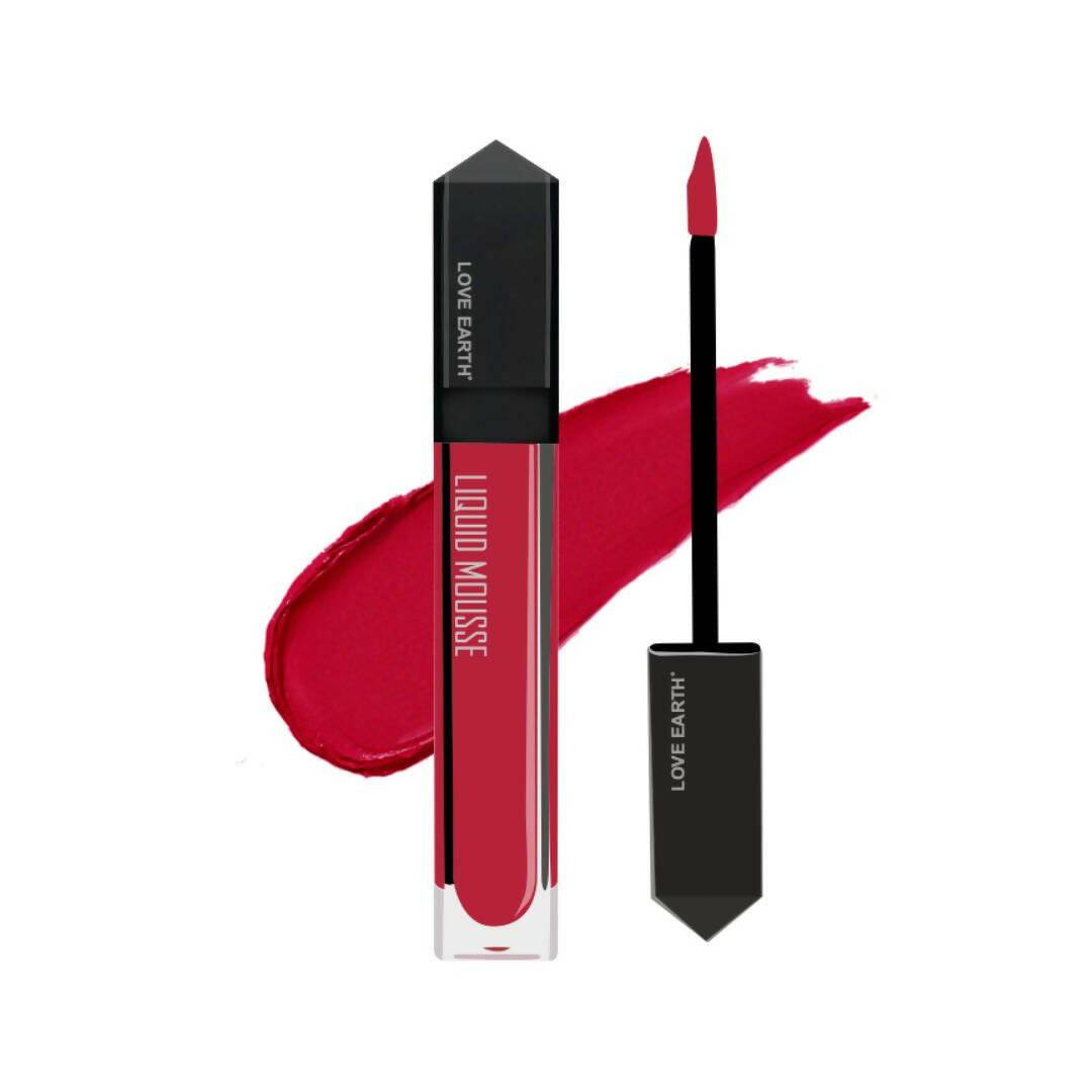 Love Earth Liquid Mousse Lipstick - Spicy Sangria - Distacart