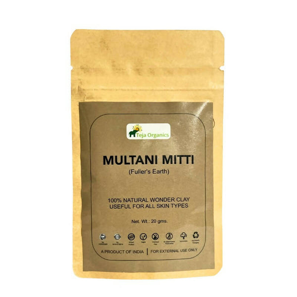 Teja Organics Multani Mitti Face Pack Powder - Distacart