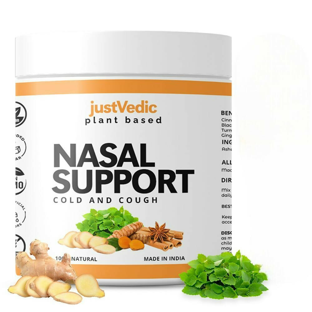 Just Vedic Nasal Support Drink Mix - Distacart