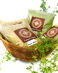 Thumbnail for Kalagura Gampa Henna Leaves Powder And Indigo Leaves Powder Combo