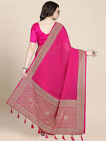 Thumbnail for Kalini Poly Georgette Khadi Saree - Distacart