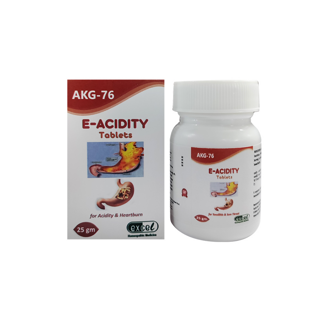 Excel Pharma E-Acidity Tablets - Distacart