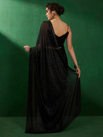 Thumbnail for Sangria Embellished Party Wear Saree - Distacart