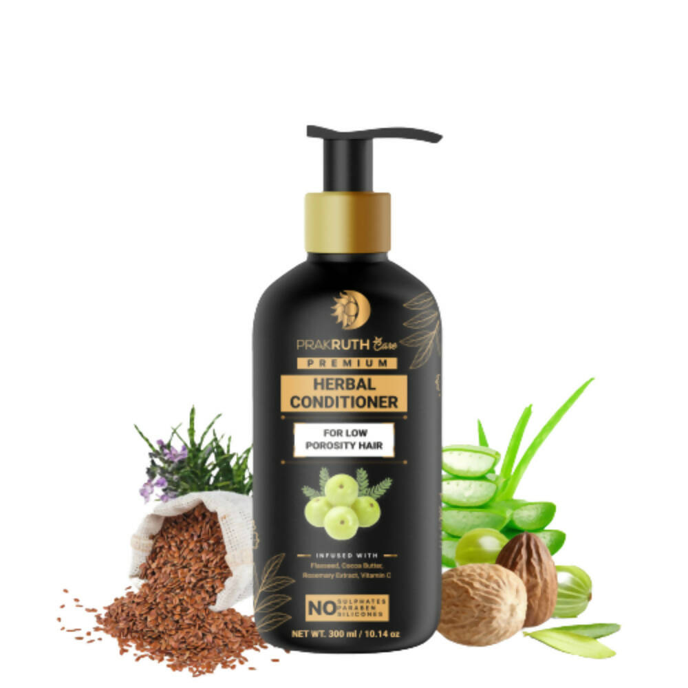 Prakruth Ayurvedic Premium Herbal Low Porosity Conditioner - Distacart