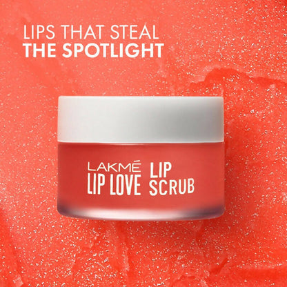 Lakme Lip Love Lip Scrub - Distacart