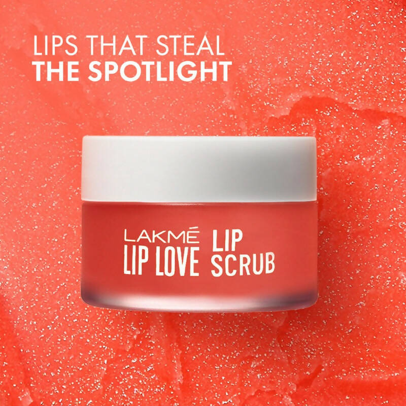 Lakme Lip Love Lip Scrub - Distacart