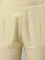 Thumbnail for Khushal K Round Neck Puffed Sleeves Kurta with Palazzos - Distacart