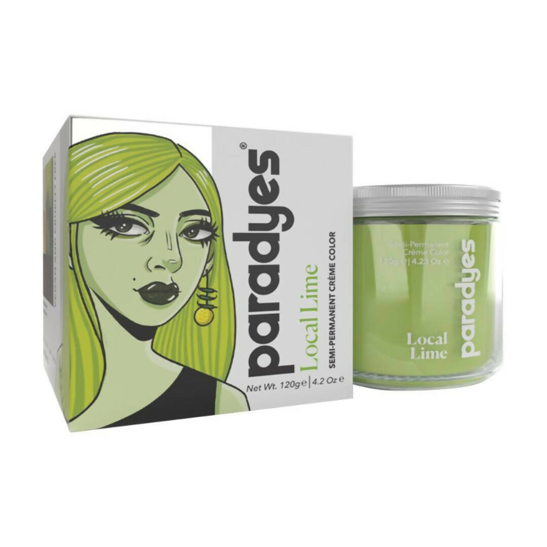 Paradyes Local Lime Permanent Hair Color - Distacart