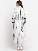 Thumbnail for Kalini Women White Dyed Anarkali Kurta - Distacart