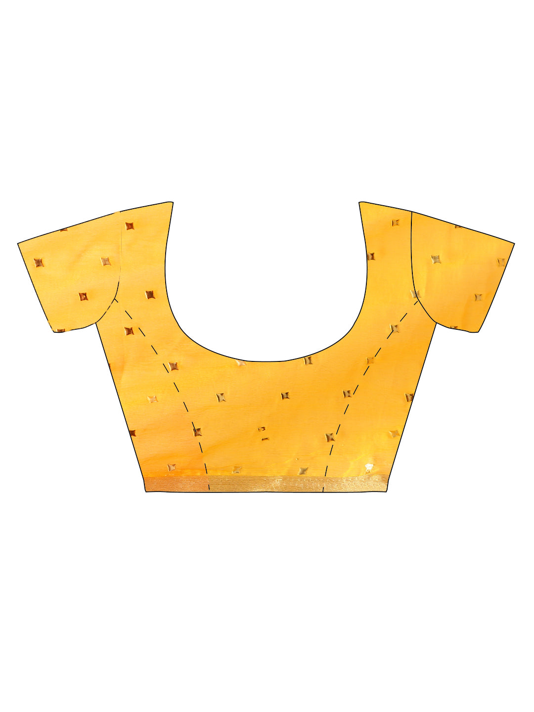 Saree Mall Yellow Embellished Saree - Distacart