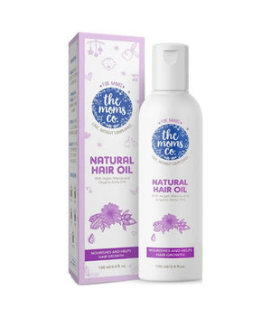 The Moms Co Natural Baby Hair Oil