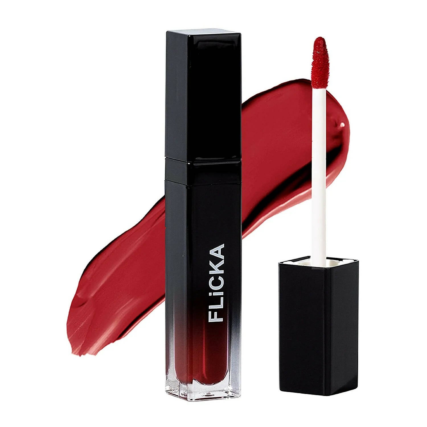 FLiCKA Set and Attack Liquid Matte Lipstick 03 Revolutionary Red - Distacart