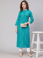 Thumbnail for Kalini Floral Printed Floral Kurta - Distacart