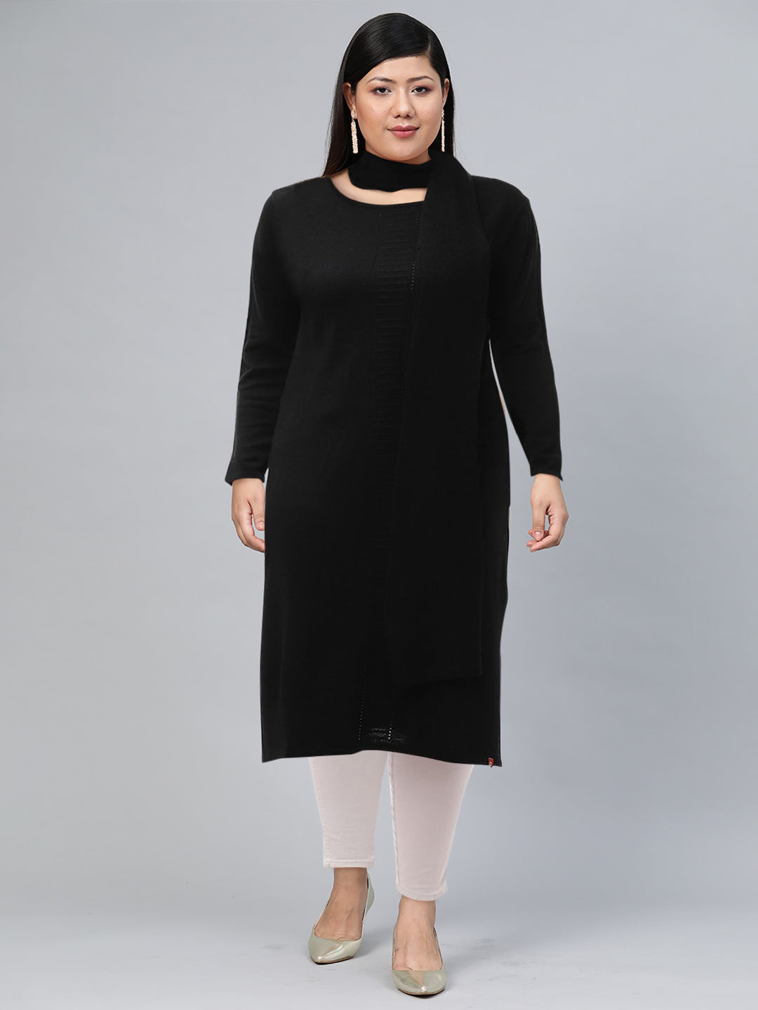 Biba Women Black Kurta - Distacart