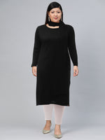 Thumbnail for Biba Women Black Kurta - Distacart