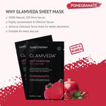 Thumbnail for Glamveda Pomegranate Sheet Mask- Brightening & Radiance