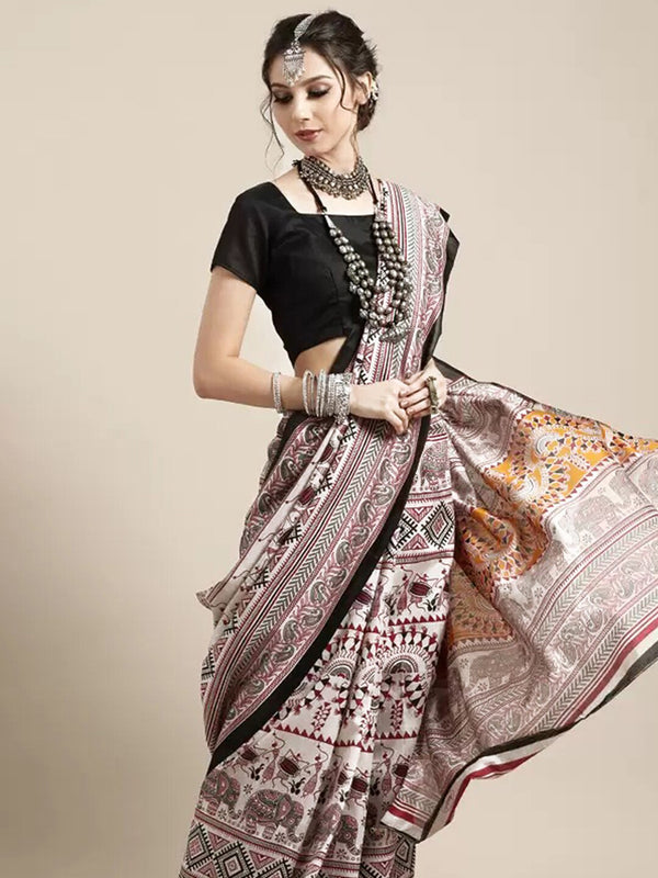 Kalini Ethnic Motifs Banarasi Saree - Distacart