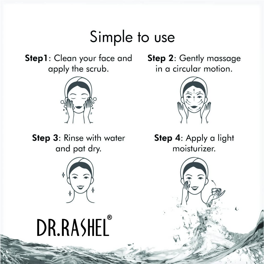 Dr.Rashel Fruit Scrub For Face And Body - Distacart