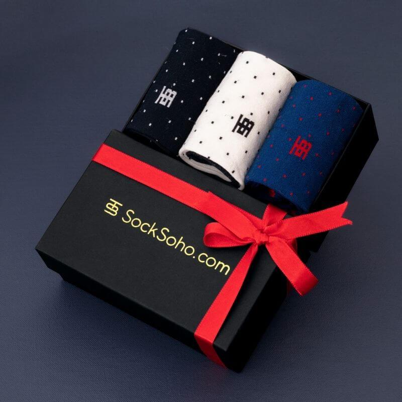 Socksoho Luxury Men Socks Dapper Giftbox - Distacart