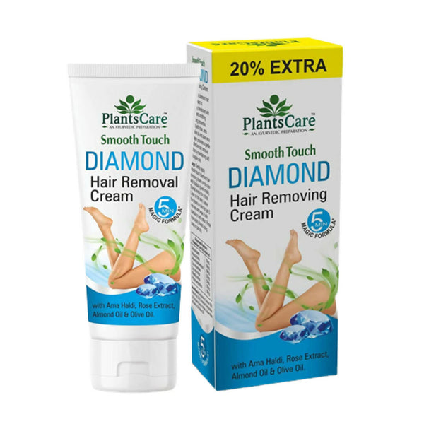 Plants Care Smooth Touch Diamond Hair Removing Cream - Distacart