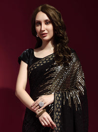 Thumbnail for Anouk Embellished Sequinned Saree - Distacart