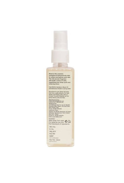 Tjori Hydrating Sandalwood Face Mist