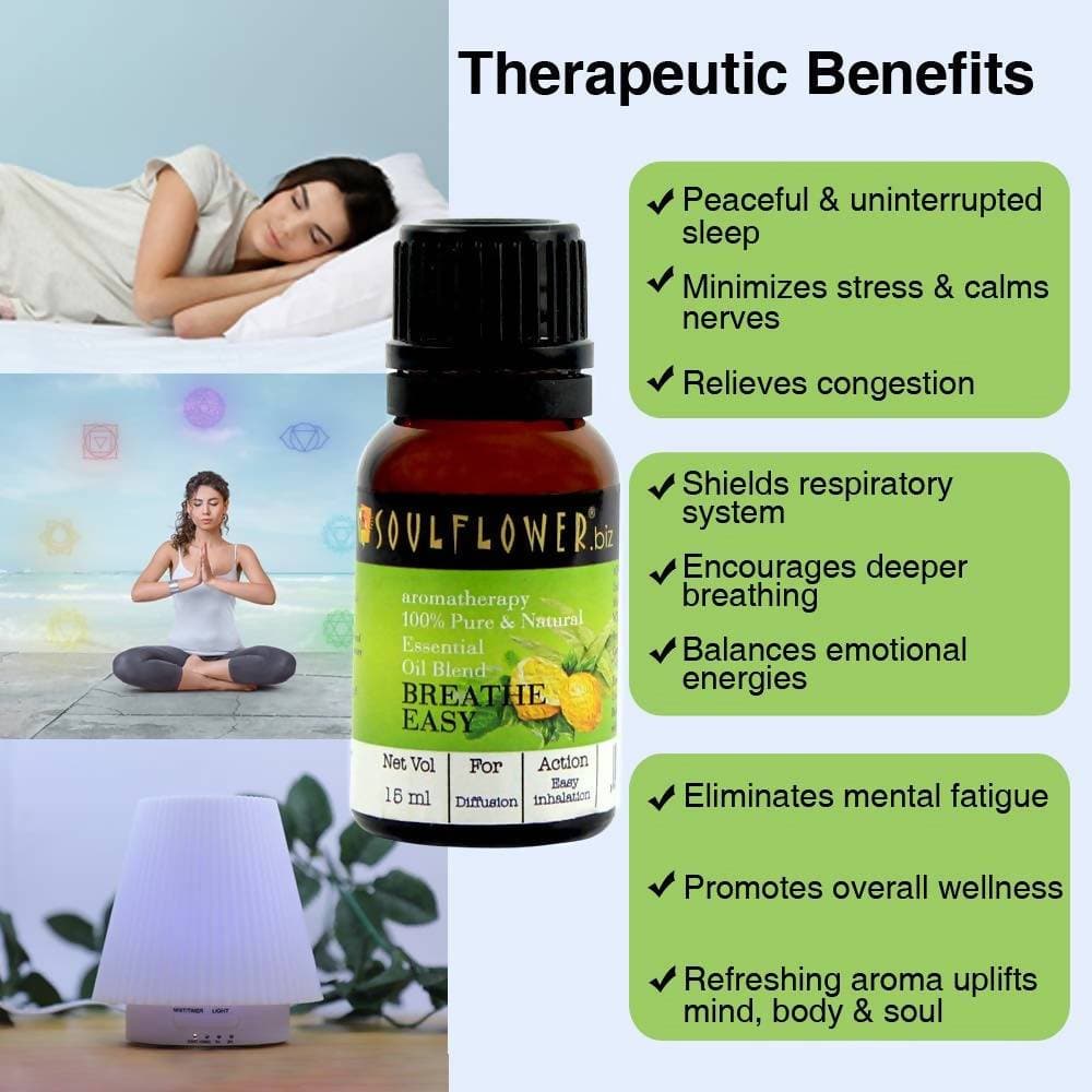 Soulflower Breathe Easy Essential Oil - Distacart