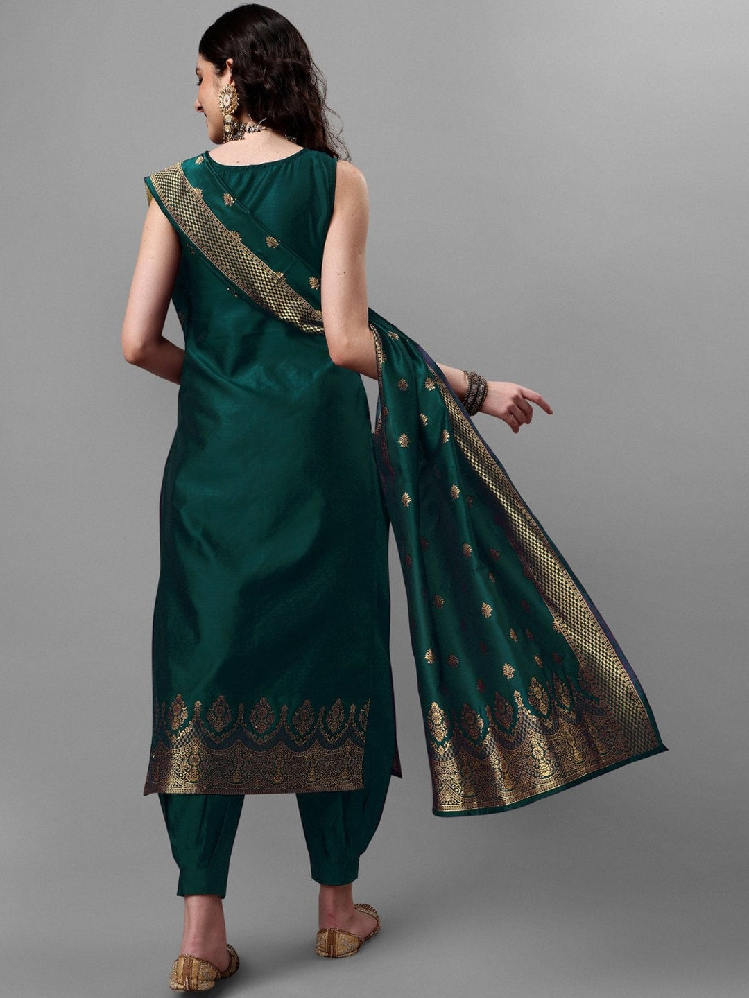 Kalini Regular Kurta with Salwar & With Dupatta - Distacart