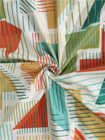 Thumbnail for BOMBAY DYEING Serenita Yellow Geometric Cotton 144 TC King Bedsheet & 2 Pillow Covers - Distacart