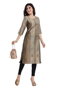 Thumbnail for Snehal Creations Cotton Silk Formal Wear Tunic For Women - Distacart