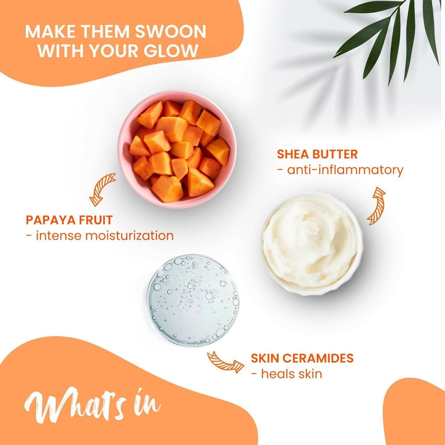 NutriGlow Advanced Organics Vitamin C Lightening Deep Moisture, Brightening Body Lotion - Distacart