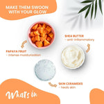 Thumbnail for NutriGlow Advanced Organics Vitamin C Lightening Deep Moisture, Brightening Body Lotion - Distacart
