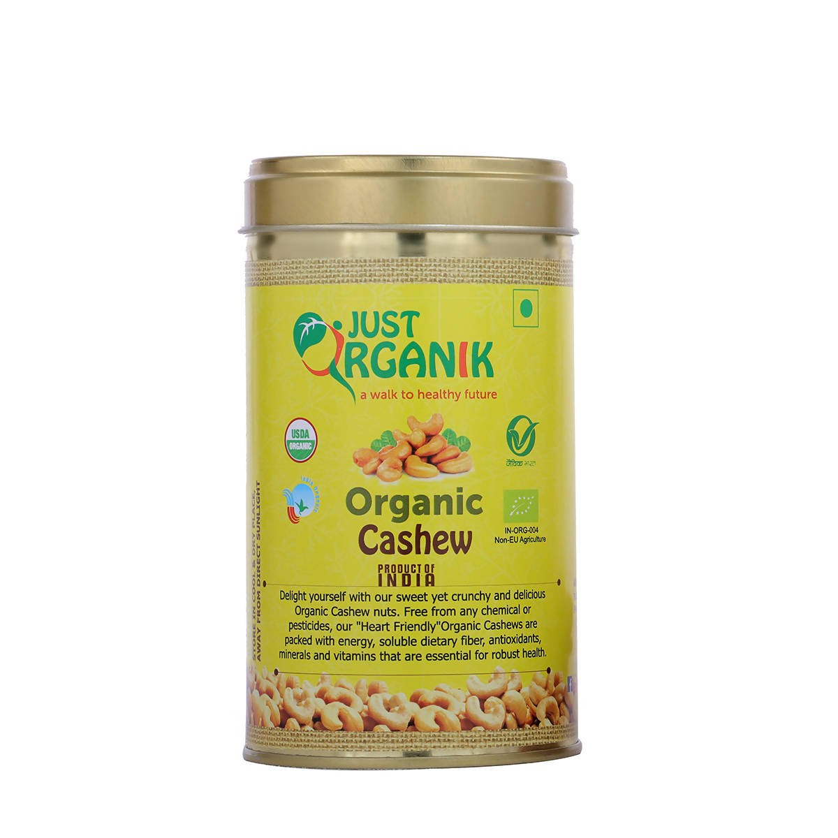 Just Organik Cashew (Kaju) - Distacart