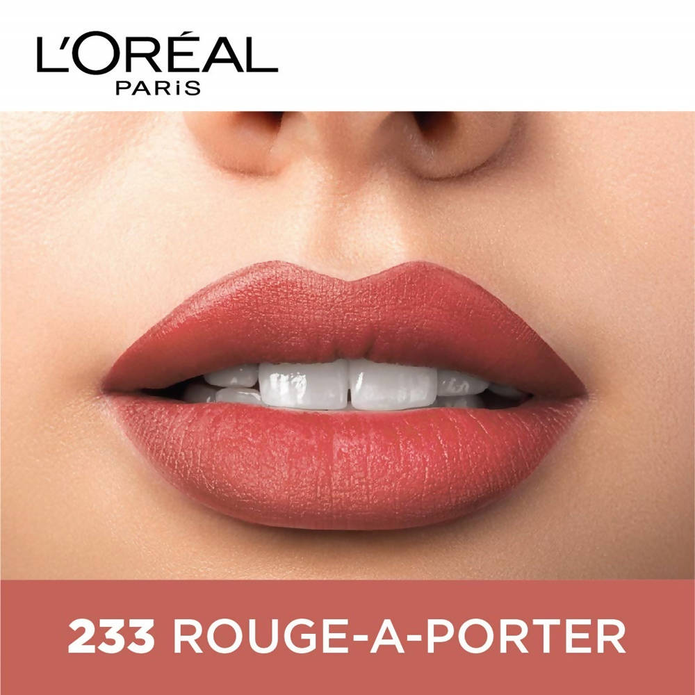 L'Oreal Paris Color Riche Moist Matte Lipstick - 233 Rouge A Porter - Distacart