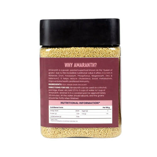 Nutriorg Amaranth (Rajgira) Seeds - Distacart