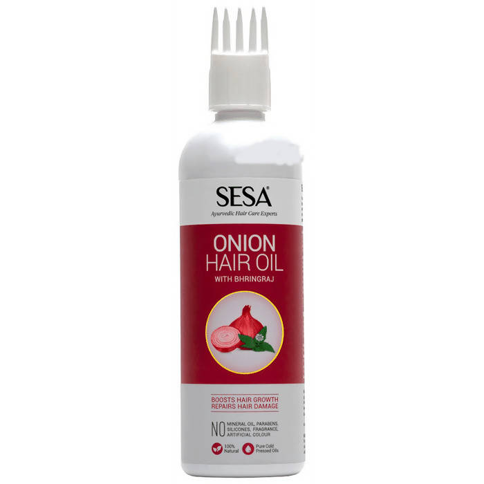 Sesa Ayurvedic Onion Hair Oil with Bhringraj - Distacart