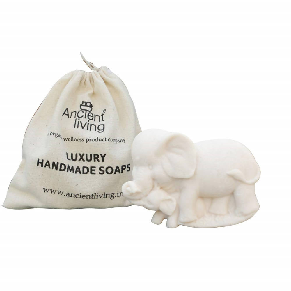 Ancient Living Handcrafted Designer Elephant Soap For Kids